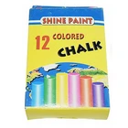 12 pz luminose colorate scuola grande piccolo gesso per blakboard