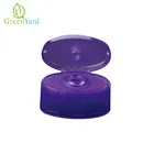 Plastic PP disc fliptop normal spining screw electro-aluminum cap lid