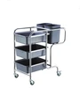 Hotel & restaurant detachable service cart dish collect cleaning trolley