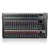 Mixing console with digital microphone 16 channels with USB Bluetooth 48 V Phantom Power Professional Karaoke DJ Audio Mixer