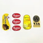 Logo stickers customized, ready sample free, printing adhesive labels sticker