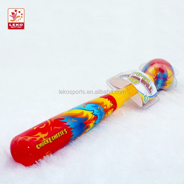 heat transfer printing soft baseball bat and ball for sales