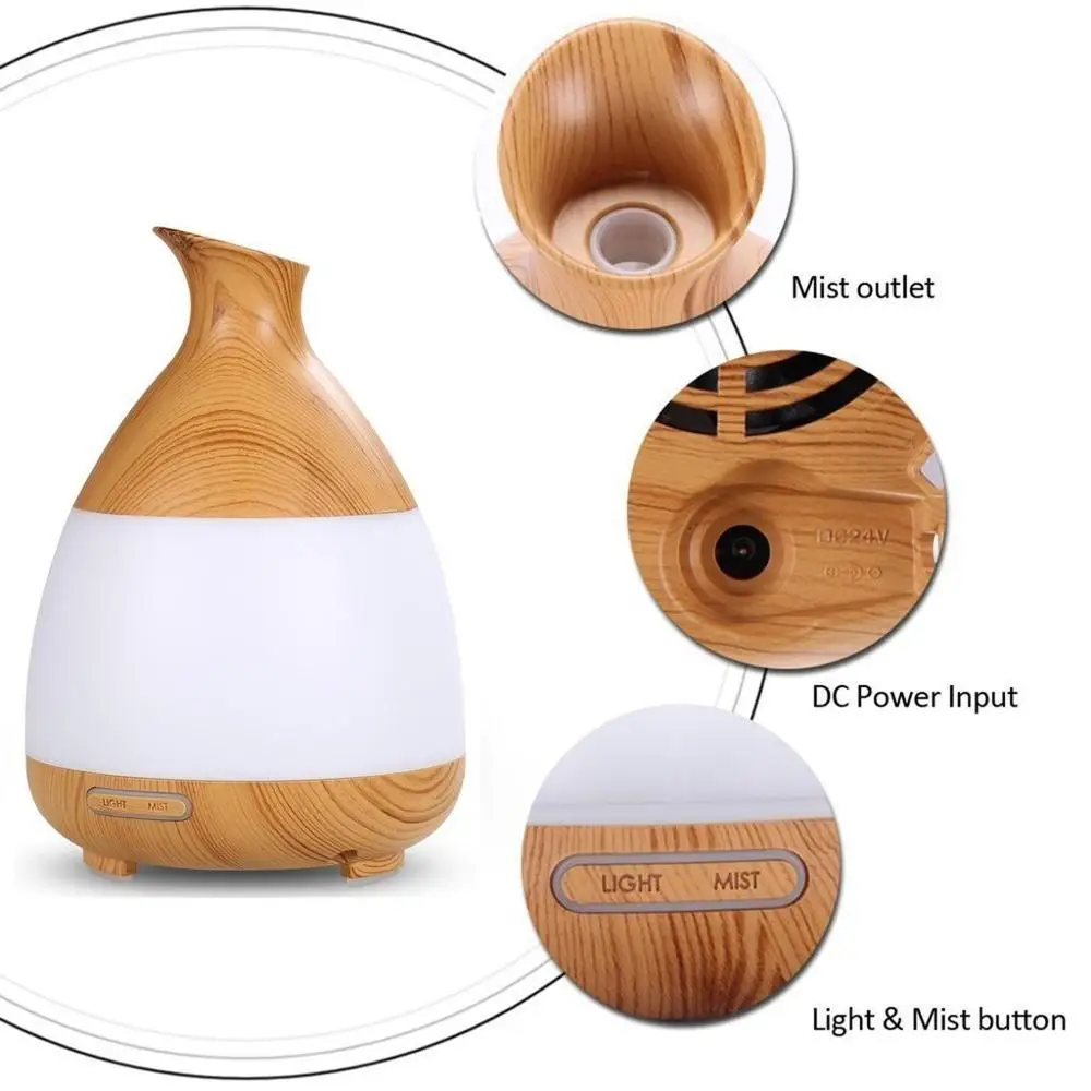 home decoration 120ml high quality bark plastic aroma oil