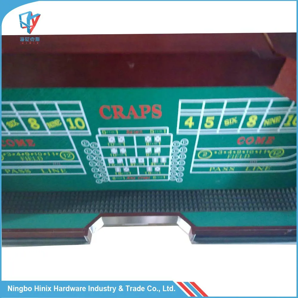 Craps table language