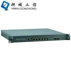 2018 cheap pfSense firewall hardware 1U rack 6 ethernet network server with 2 fiber ports