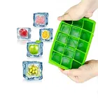 2019 DIY Creative Big Ice Cube Mold Square Shape Silicone Ice Tray Ice cream maker