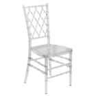 Plastic party chair for hotel wedding events