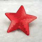 Custom iron on patch embroidered star embroidered patches