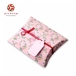 pillow shape paper box