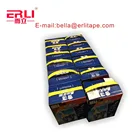 Spooled adhesive carry handle tape laminated with PE foam MOPP film in roll or piece for bottled water