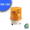 12V 24V 220V ABS shell DIN Pole Mount Flashing halogen rotating beacon light