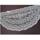 Half Moon Embroidery Spanish Lace Veil Mantilla de media luna