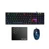 Wholesale USB gaming keyboard and mouse combo teclado y raton gamer with color backlit