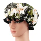 High Quality Bath Hat Double Layer Large Enough Waterproof Shower Cap