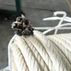 12mm 6 strand twisted galvanized steel wire rope playground polypropylene pp combination rope