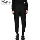 Factory Customized Perfect Cut and Sewing Men 50% Cotton 50%wool Cargo Six Pocket Pants