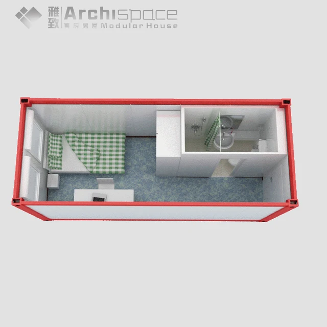 Low cost bungalow house plan with movable house