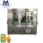 Normal Pressure Gravity Filling High Precision Canned Herbal Tea Juice Filling Canning Machine Line