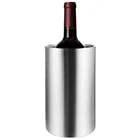 Wine Chiller Bucket Stainless Steel Double Wall White Wine Bottle Cooler Bucket Insulated Champagne Beer Ice Bucket