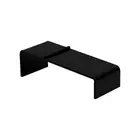 high quality Custom Acrylic Riser Display Clear Shoes Holder Acrylic Shoe Rack
