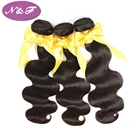 Cuticle aligned mink virgin 100% human hair virgin body hair weaving bundles real human Hair natural
