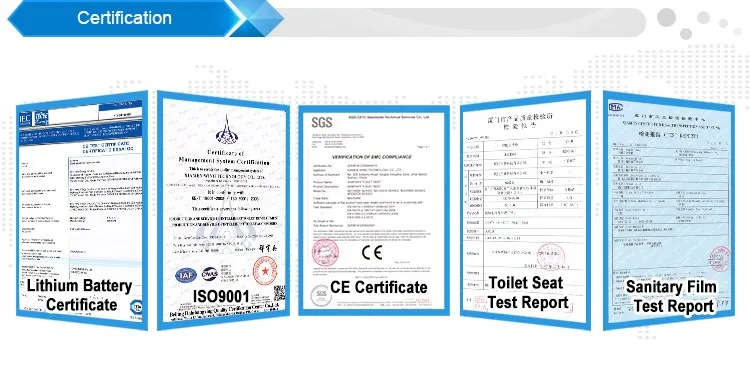 Self-Clean Sensor Disposable Seat Covers For Public Wc Rooms