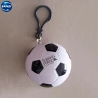Promotional football disposable poncho raincoat