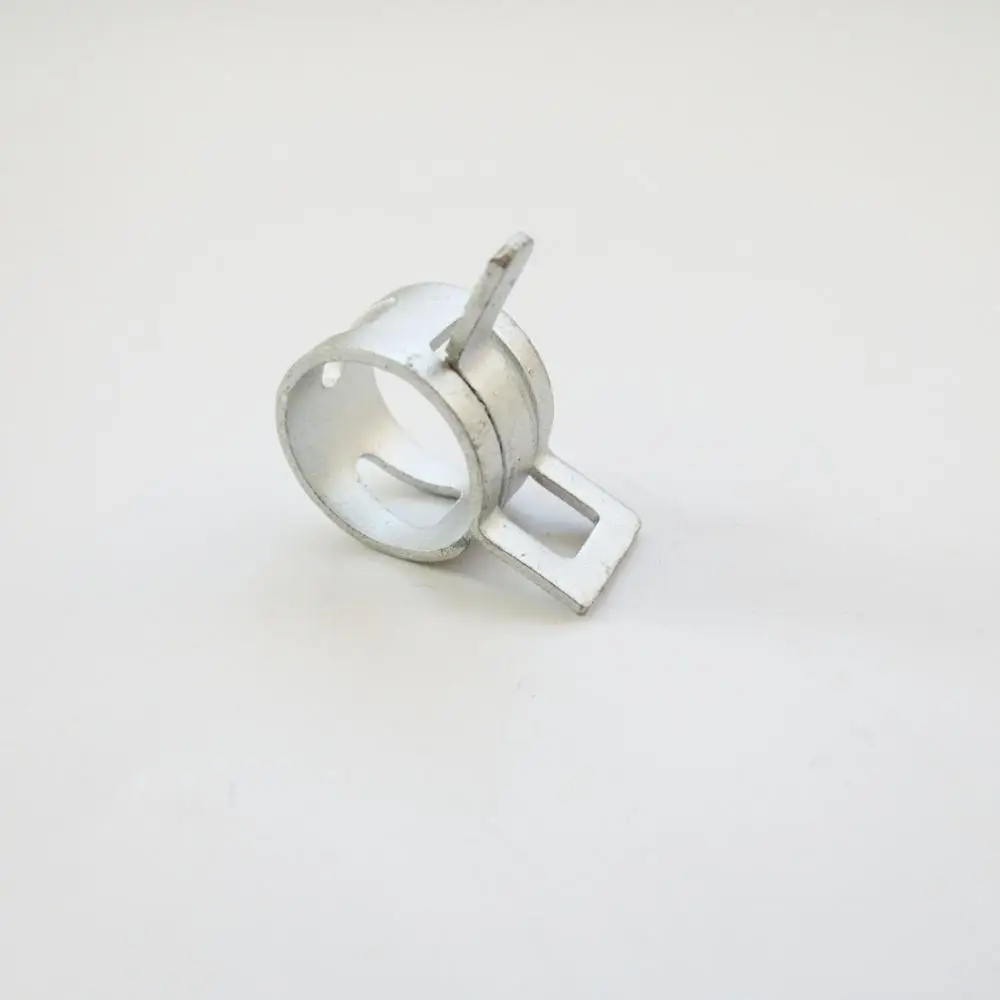 white hose clamp