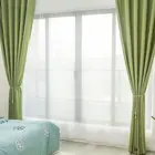 Balichun 99% Blackout 2 Panels Curtains Thermal Insulated Luxury Gold Curtains Sale