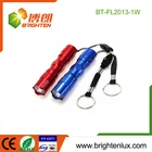 Factory Custom Made Promotional AA battery Used Colorful Metal led Bright led keyring torch