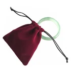Silk Screen Printed Custom Velvet Jewelry Soft Pouch