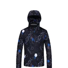 100% polyester long tall hoodie with hood