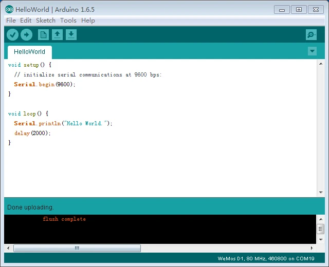 D1 WiFi Arduino UNO ESP8266 development board Arduino straight with IDE WeMos