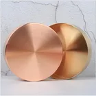 Metal Brass Round Tray , Gold finish, Can be matte,shiny or polished