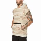 Gym Fitness Wear T Shirt Outfit Long Sleeve Print Workout Shirts Polyester Hoodies Sweatshirts Men