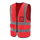 Workwear Safety Safety Vest Factory High Quality Workwear Safety Harness Vest Reflective Vest For Men