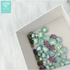 Resin white opal rhinestones sewing beads rocks with claw setting for garment accessories, wedding dress