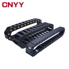 45 Series plastic closed type protective bridge cable chain drag chain PA66 wires carrier