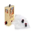 Dongguan factory custom milk aseptic bag in box