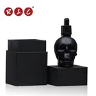 ISO 8317:2003 1oz 30ml glass bottle frosted glass bottle with dropper with paper box,e-liquid 30ml skull bottle