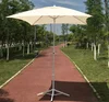 2Mx2M Square outdoor umbrella parasol patio umbrella steel frame 4pcs ribs with tilt beach umbrella polyester