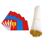 Professional Bulk Custom Hand Held Wave National Country Flag