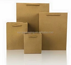 custom printing recyclable gift bag carry shopping bag kraft