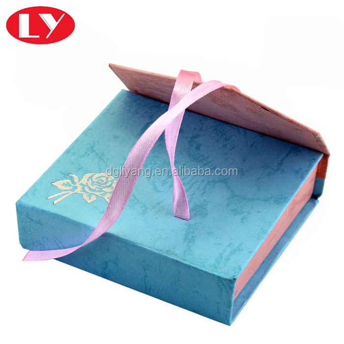 lovely fancy design hot sale custom jewellery bracelet packaging