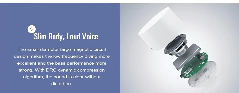 Global xiao mi Mi Compact blue tooth 2 Portable Wireless Speaker Music Player Handsfree for phone - ANKUX.COM