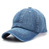 2018 Hot sale jean polyester sport baseball cap adjustable size