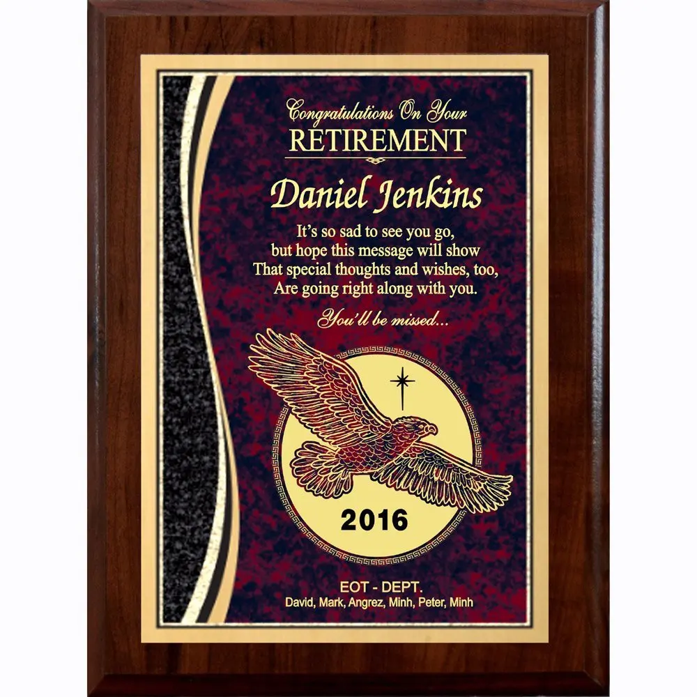 thanh 39 personalized gifts - "teacher shapes future" plaque