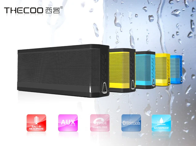 high quality hi fi speaker 10w waterproof mini portable