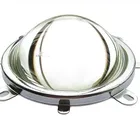 High Power led glass lens ,78mm led optical lens +reflectors+ fixed ring for 20w -200w led lamp