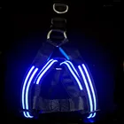 High Quality Comfortable Dog Training Harness Night Super Bright Led Flashing Dog Harness